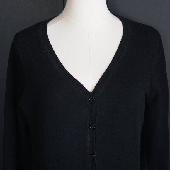 Jacob Annexe | Vintage Cotton 3/4 Sleeve Button-Up Cardigan - Picture 3 of 6